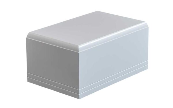 Painted White Urn