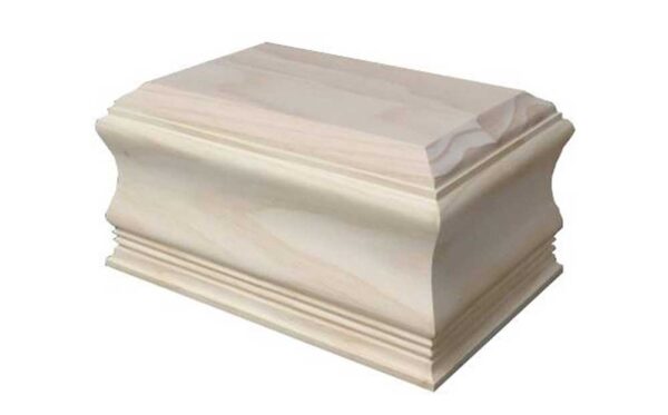 Solid Pine Shaped Urn